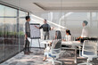 © Blue Jean Images - Business people having meeting in board room
