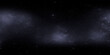 Leinwandbild Motiv 360 degree equirectangular projection space background with nebula and stars, environment map. HDRI spherical panorama
