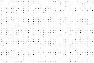 Wall Mural - subtle halftone seamless pattern. dot grid patern. small dots. point texture. digital background. po