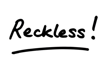 Poster - Reckless!