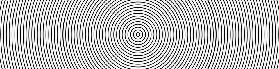 Leinwandbilder - Concentric Circle Elements. Abstract circle pattern.