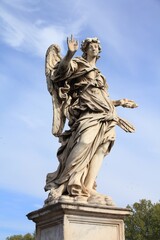 Wall Mural - Angel monument in Rome, Italy