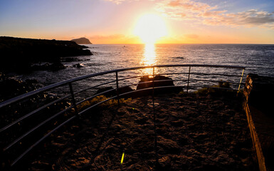 Wall Mural - Sunrise Pier