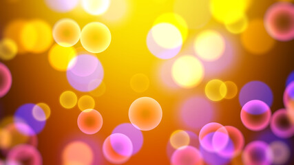 Poster - abstract background of lights