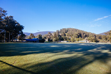 Sticker - Mac Sparke Oval in Warburton Australia