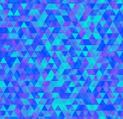 Canvas Print - vector trendy low poly seamless pattern. camouflage polygonal background