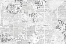Newspaper Paper Grunge Vintage Old Aged Texture Background