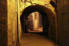 Alley In The City Of Jerusalem