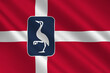 © diquesvet - Flag of Laeso in North Jutland Region of Denmark