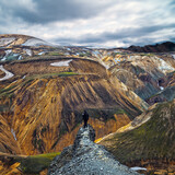 Fototapeta Krajobraz - landmannalaugar Islandia