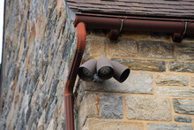 Old Downpipes Wall Drain Roof Water Steel