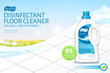 Bio natural floor cleaner ads