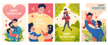 Flat Illustrations Of Father's Day