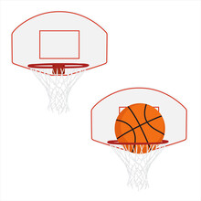 Basketball Basket, Basketball Hoop, Basketball And Hoop, Basketball Net.