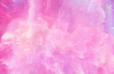 Wall Mural - Abstract explosion advertising background