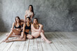 © kalinichenkod - Body positivity concept. Group of Women with confidence and body positivity