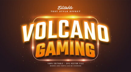 Wall Mural - editable text effect in e-sport style