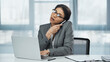 © LIGHTFIELD STUDIOS - african american businesswoman talking on smartphone near laptop on desk