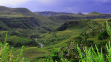 Dramatic Bushman's River Valley, Northern Drakensberg, Kwazulu Natal