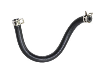 Wall Mural - rubber fuel hose (with clipping path) isolated on white background