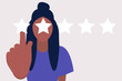 © Maria Bobrova - Star rating concept