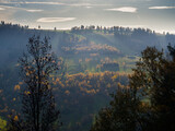 Fototapeta Las - Jesień w Beskidach