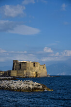 Castel Dell Ovo In Naples, Italy.