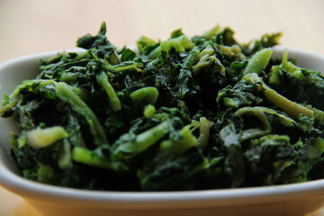 herb salad, appetizer on the table