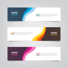 Wall Mural - vector abstract banner design web template