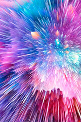 Wall Mural - Abstract and cool background of the universe explosion