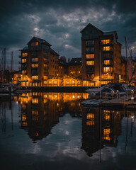 Wall Mural - Portishead Houses