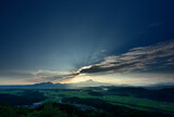Fototapeta Tęcza - 夏の雲