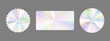 © Sergio Lucci - Product Certification Symbol. Hologram Sticker Set