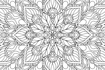 Vector islamic background with mandala