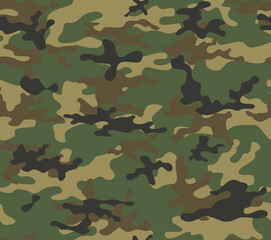 Wall Mural - army camo background, vector modern trendy street pattern. eps