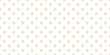 © Olgastocker - Golden vector seamless pattern with small diamonds, star shapes, rhombuses. Abstract gold and white geometric texture. Simple minimal wide repeat background. Luxury design for decor, wallpaper, web