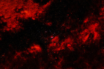 Wall Mural - galaxy in red colors. elements of this image were furnished by nasa.