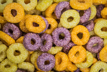 Close Up Of Breakfeast Cereals