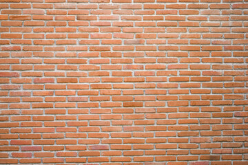 Red brick wall texture for background.