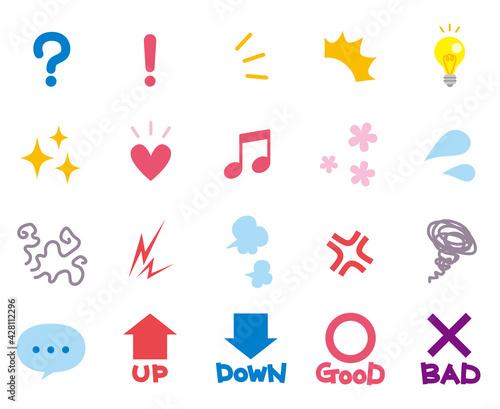 よく使うシンプルで可愛いアイコン セット イラスト Stock Vector Adobe Stock よく使うシンプルで可愛いアイコン セット イラスト Stock Vector Adobe Stock