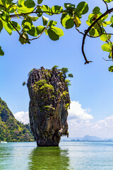 Poster - Thailand. Ko Tapu - James Bond Island