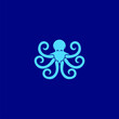 © vitto juice - octopus logo or icon vector art