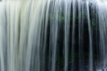 Aufkleber - Closeup beautiful  waterfall for background