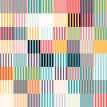 Minimal Modern Mosaic Geometric Colorful Abstract Background Pattern Art