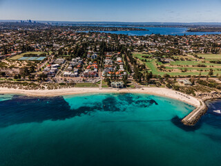 Wall Mural - The iconic Cottesloe Beach in Western Australia.