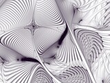 Fototapeta Perspektywa 3d - Imaginatory fractal background generated Image
