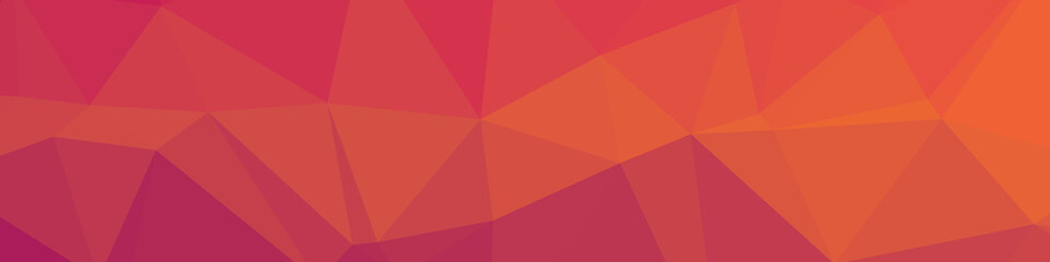 Abstract color Low-Polygones Generative Art background illustration
