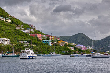 Poster - Road Town is the Capital of the British Virgin Islands on Tortola