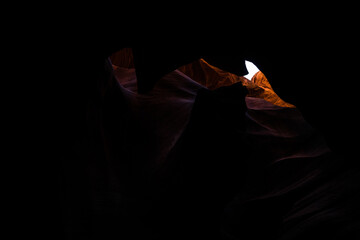 Poster - Famous Antelope Canyon, near Page, Arizona, USA