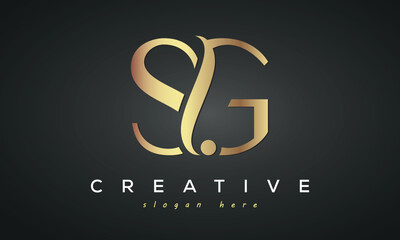 SG creative luxury logo design